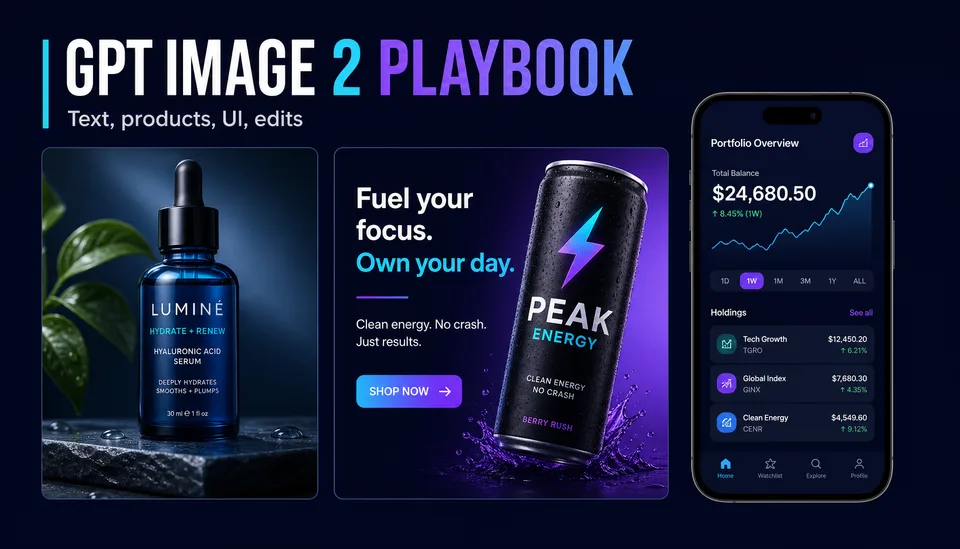 Cover image for GPT Image 2 Playbook: Structured Image Briefs